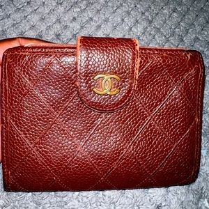 Authentic Chanel Leather Wallet